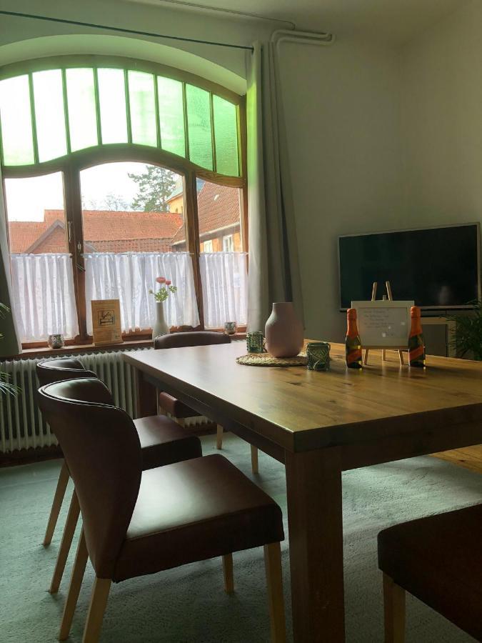 Ferienwohnung Villa Tiemann ชวาร์มชเตดท์ ภายนอก รูปภาพ